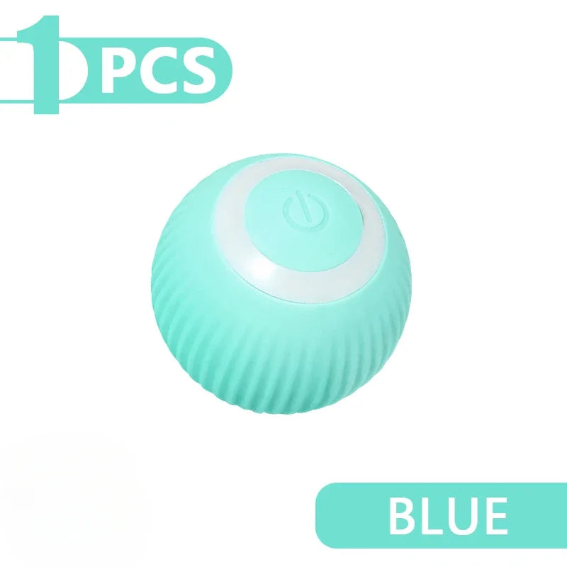 Cat Interactive Ball Smart Cat Toys Electronic Interactive Cat Toy Indoor Automatic Rolling Magic Ball PetAccessories