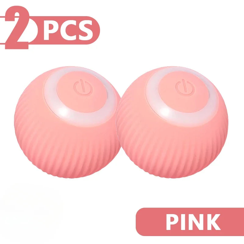 Cat Interactive Ball Smart Cat Toys Electronic Interactive Cat Toy Indoor Automatic Rolling Magic Ball PetAccessories