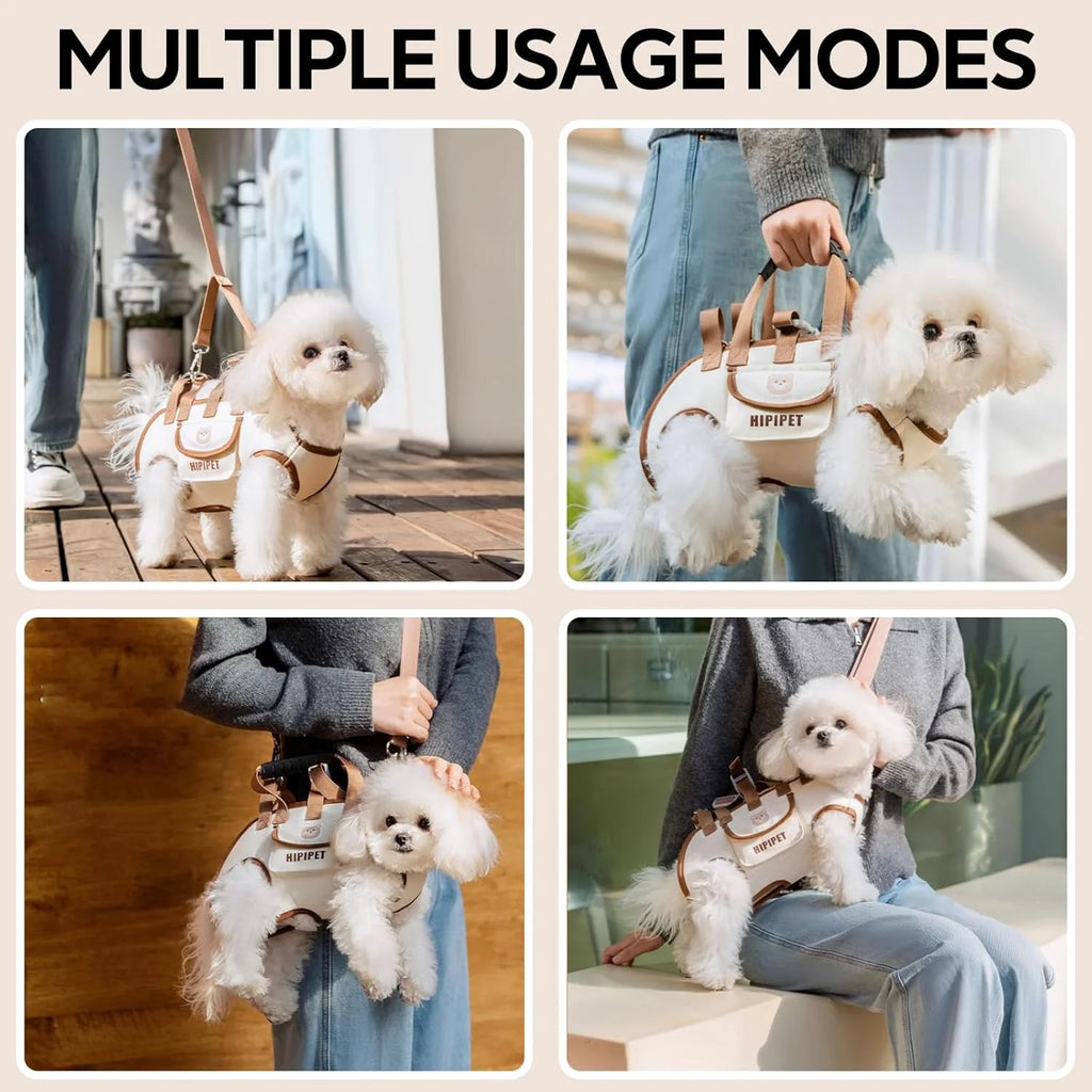 Cute Dog Backpack Carrier - Ideal for Small to Medium Pets - Ideal for Travel, Daily Use, Walking, Pet Carry Bag, Dog Carrier