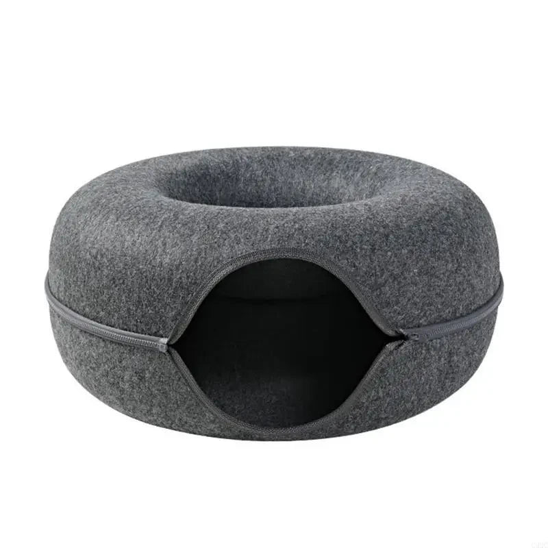 Soft Felt Cat Hideaway Tunnel