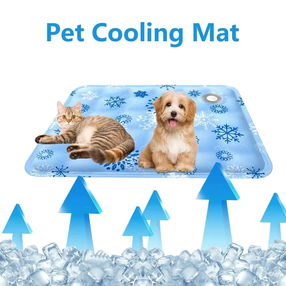 Summer Pet Mat, Pet Ice Mat, Dog Mat, Dog Bed Mat, Pet Ice Silk Mat, Cooling Mat, Pet Supplies