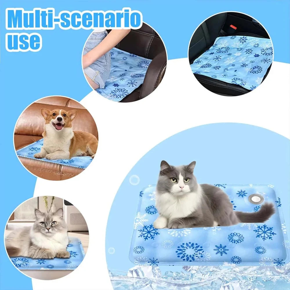 Summer Pet Mat, Pet Ice Mat, Dog Mat, Dog Bed Mat, Pet Ice Silk Mat, Cooling Mat, Pet Supplies