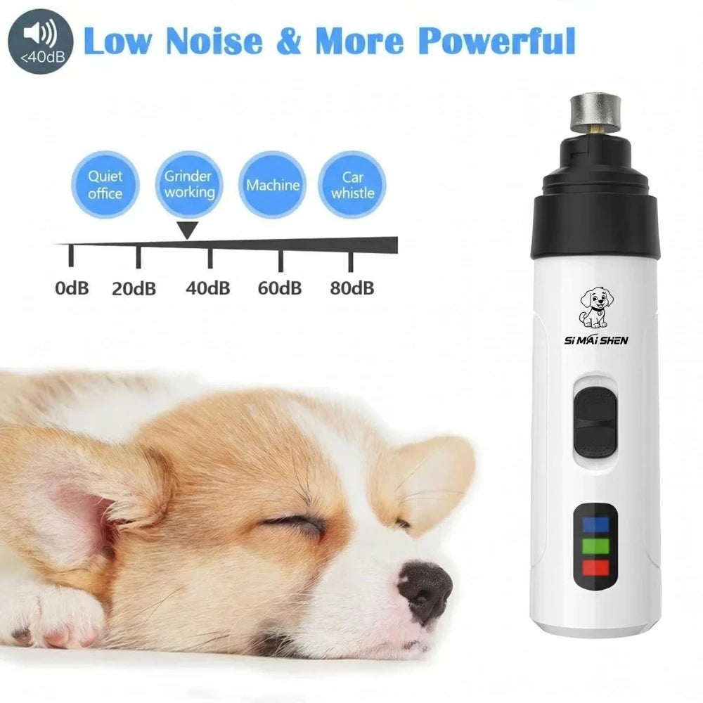Quiet Electric Dog Nail Grinder