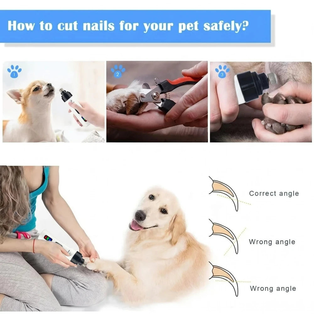 Quiet Electric Dog Nail Grinder
