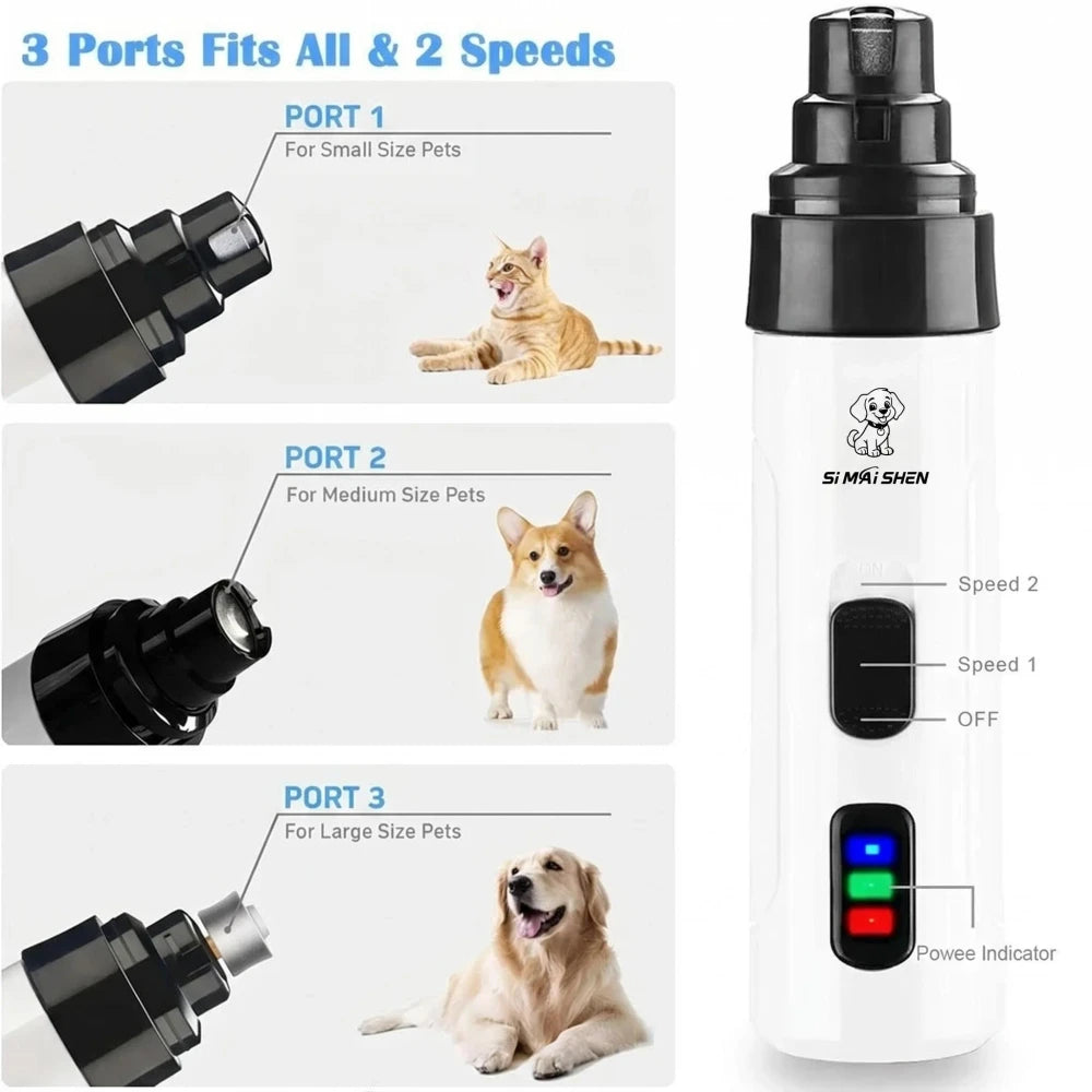 Quiet Electric Dog Nail Grinder