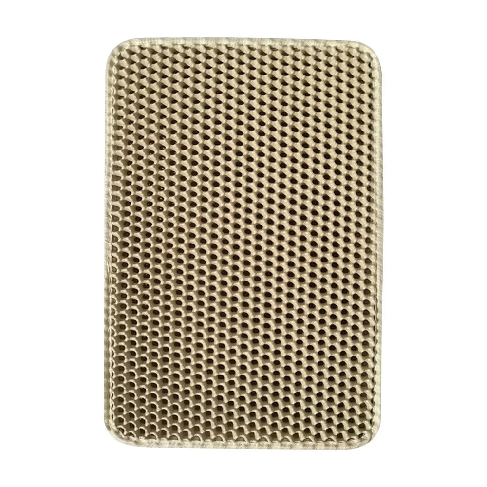 Large Size Cat Litter Mat Waterproof Pet Toilet Cat Litter Trapping Mat Non Slip Double Layer Cats Litter Box Pad Pet Product