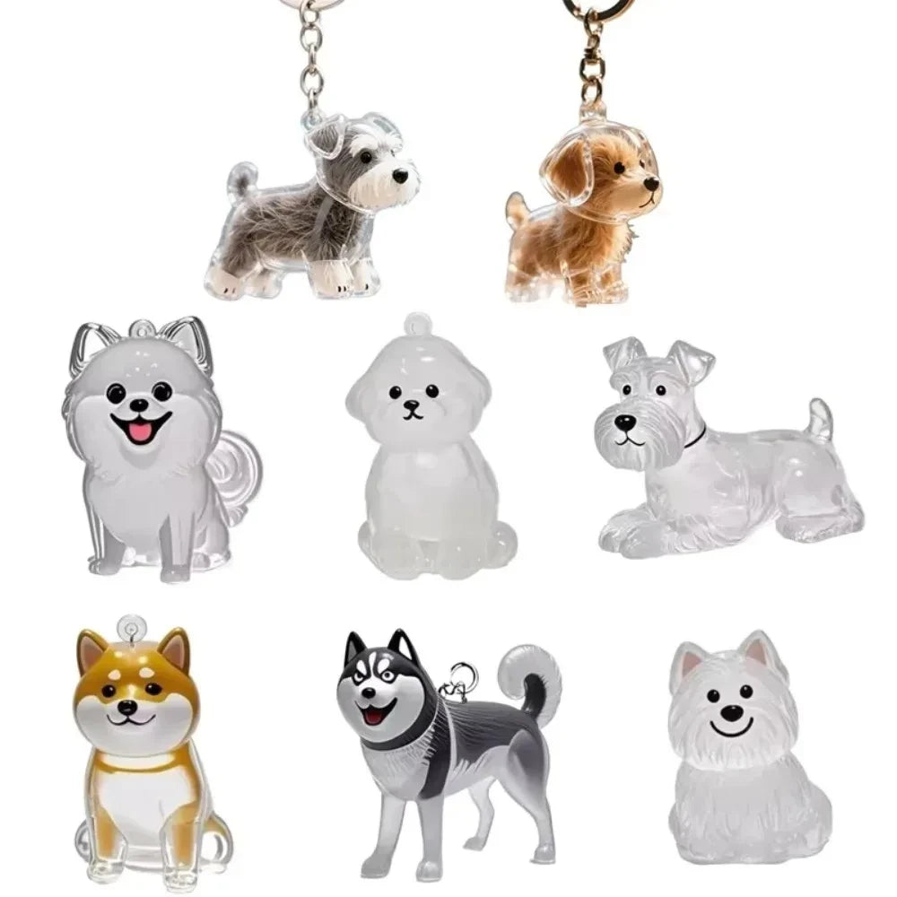 Dog Hair Storage Keychain