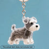 Dog Hair Storage Keychain