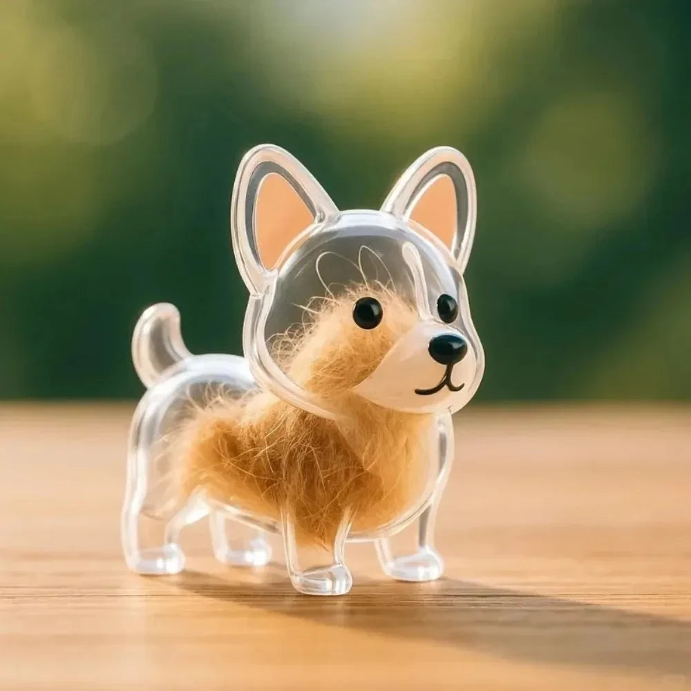 Dog Hair Storage Keychain