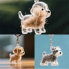 Dog Hair Storage Keychain