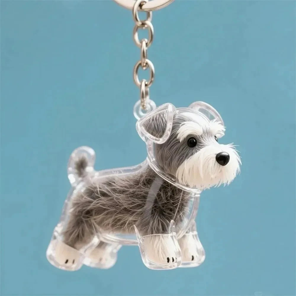 Dog Hair Storage Keychain