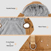 Fleece Windproof Pet Winter Coat
