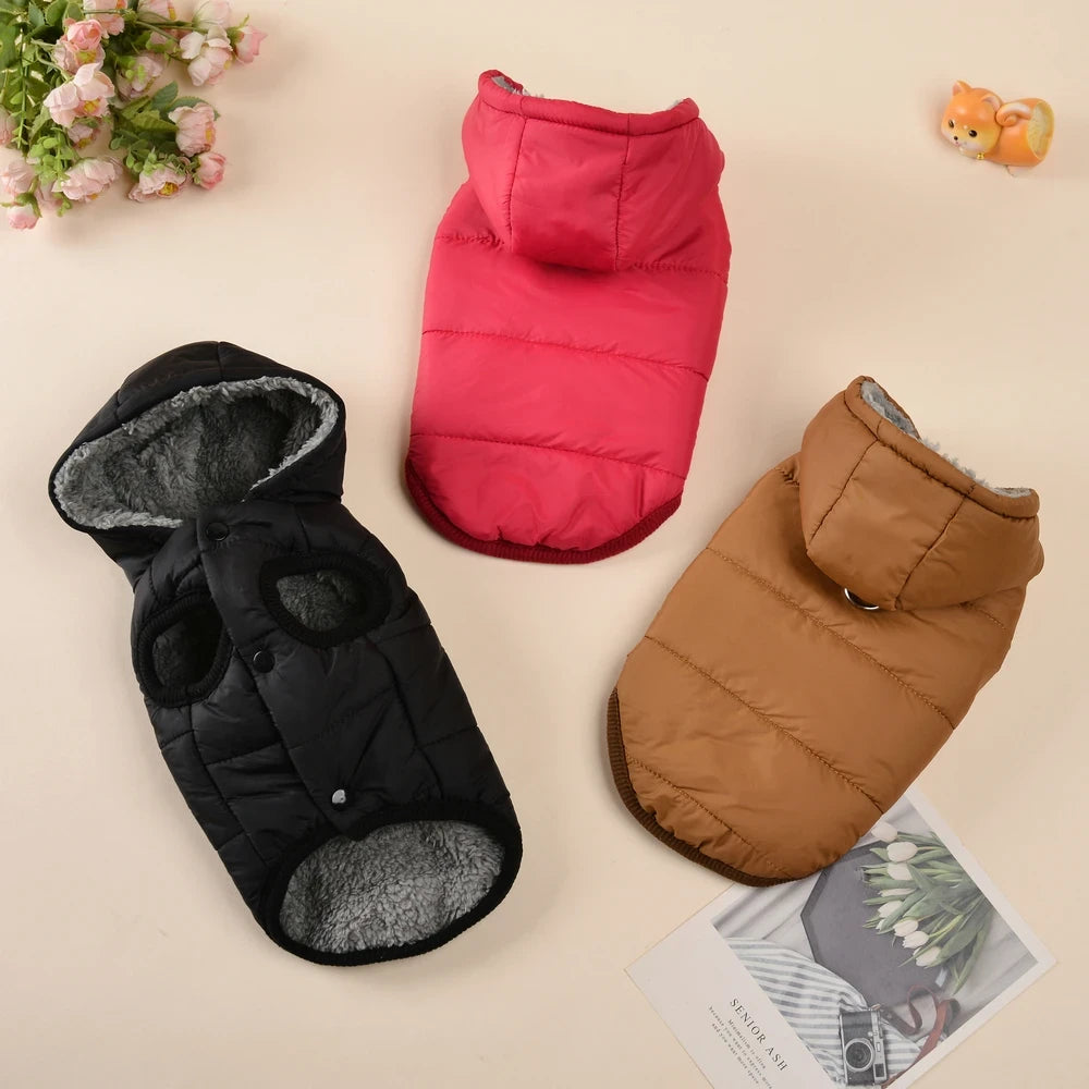 Fleece Windproof Pet Winter Coat