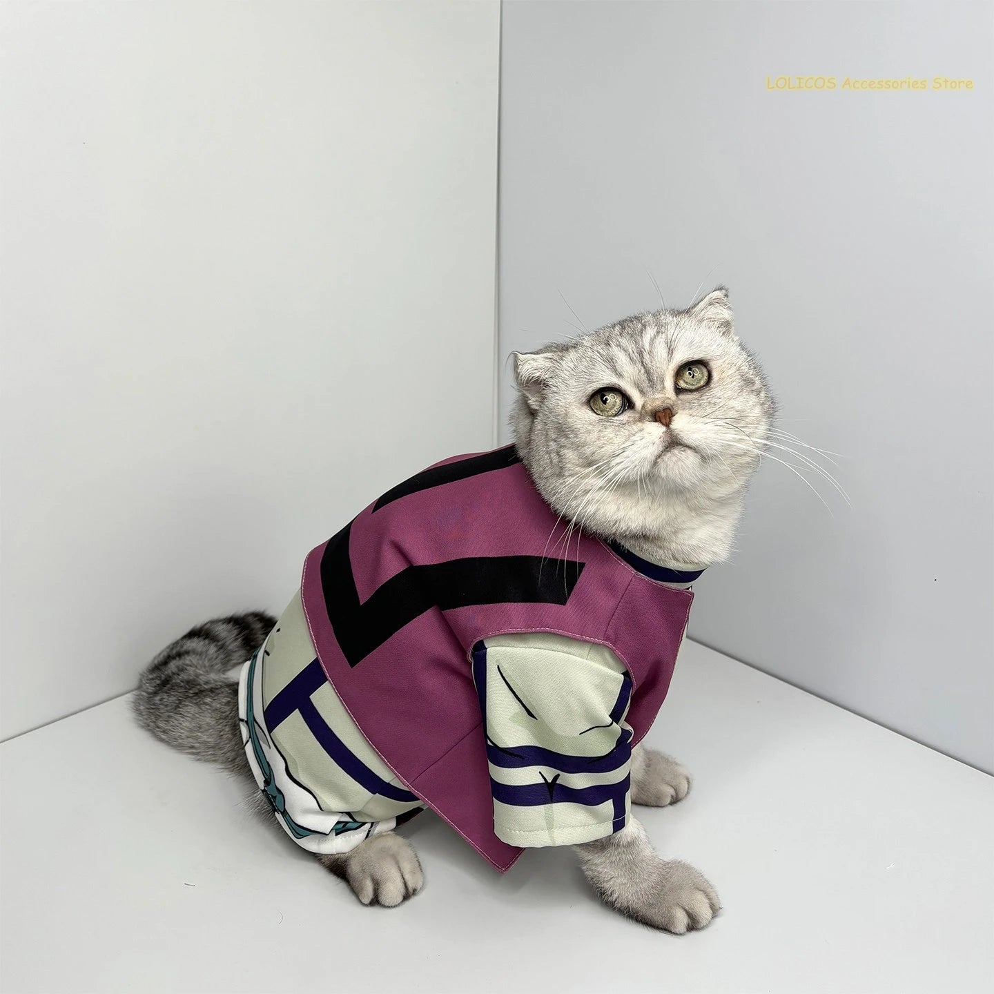 Douma Series Cosplay Costume Cartoon Little Cat Dress Up Clothes Coat Anime Take Photo Props Dog Pet Supplies Clothing