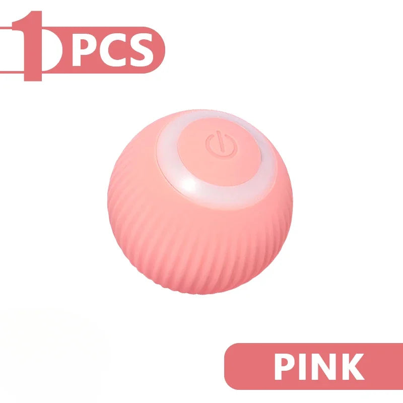 Cat Interactive Ball Smart Cat Toys Electronic Interactive Cat Toy Indoor Automatic Rolling Magic Ball PetAccessories