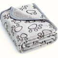 Soft Fluffy Pet Blanket Cute Cartoon Print Warm Comfortable Dog Cat Bed Mat High Quality Pet Sleeping Cover Blanket Pet Supplies