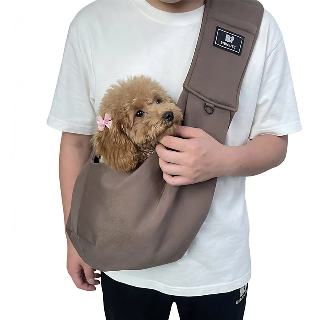 Comfortable Dog Bag Pet Crossbody Shoulder Bag Outdoor Travel Portable Cat Puppy Sling Carrier Bag Pet Carrying Supplies