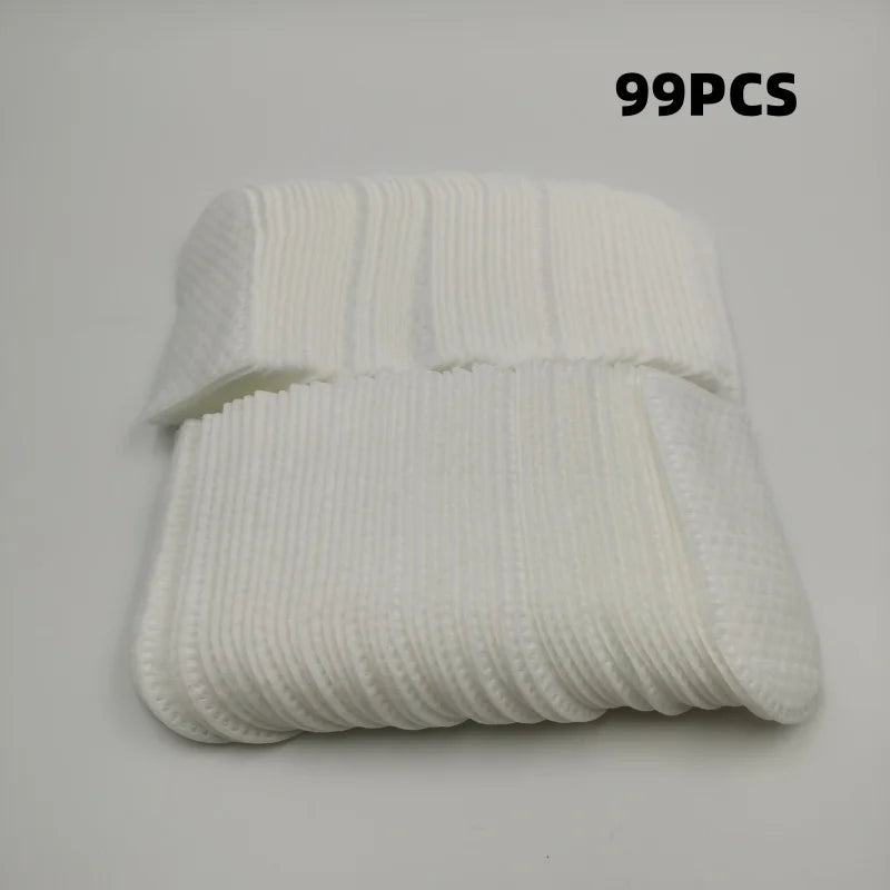 99Pcs Disposable Pet Finger Wipes for Dogs Cats, Teeth Cleaning Tartar Removal, Ear Care & Fresh Breath Pet Grooming Wipe