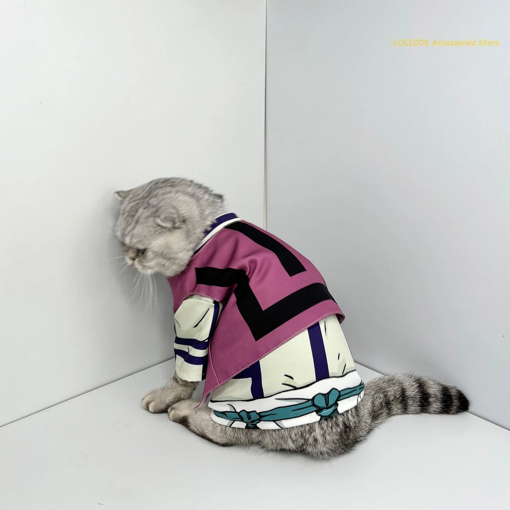 Douma Series Cosplay Costume Cartoon Little Cat Dress Up Clothes Coat Anime Take Photo Props Dog Pet Supplies Clothing