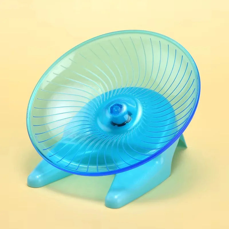 Silent Hamster Flying Saucer Running Disc Exercise Wheel For Golden Hamster Gerbil Mice Small Animals Pet Sports Toy Cage Supply