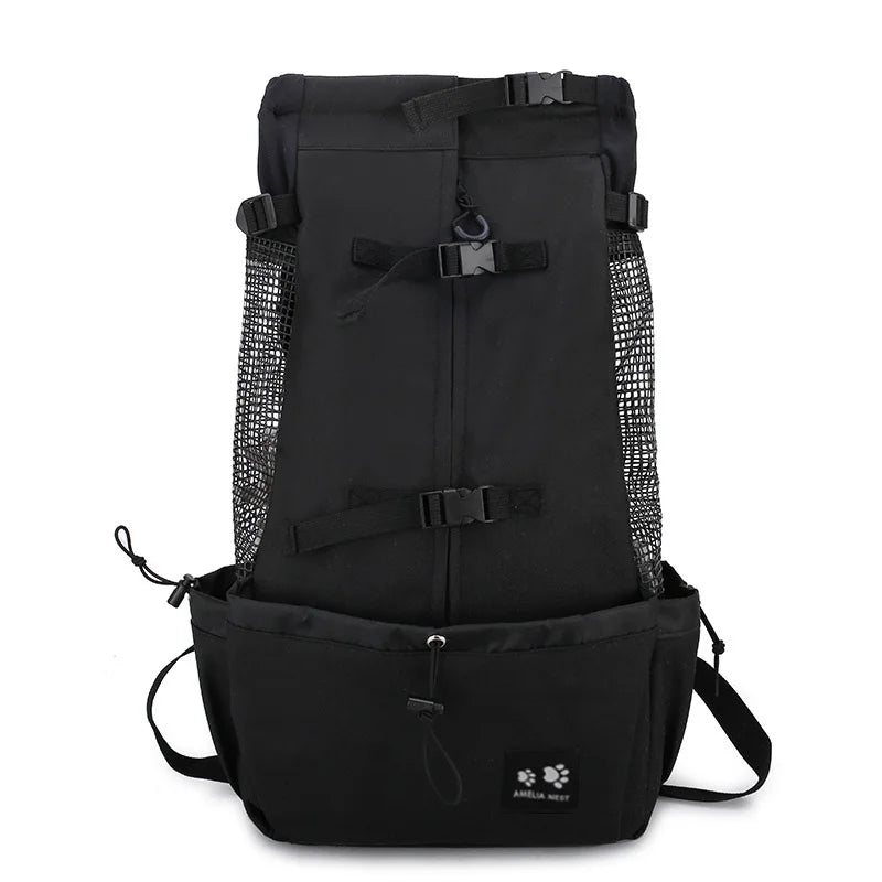 Strong Nylon Dog Carrier Backpack for Small Medium Dogs High Quality Breathable Cycling Backpack for Outdoor Travel Pet Supplies