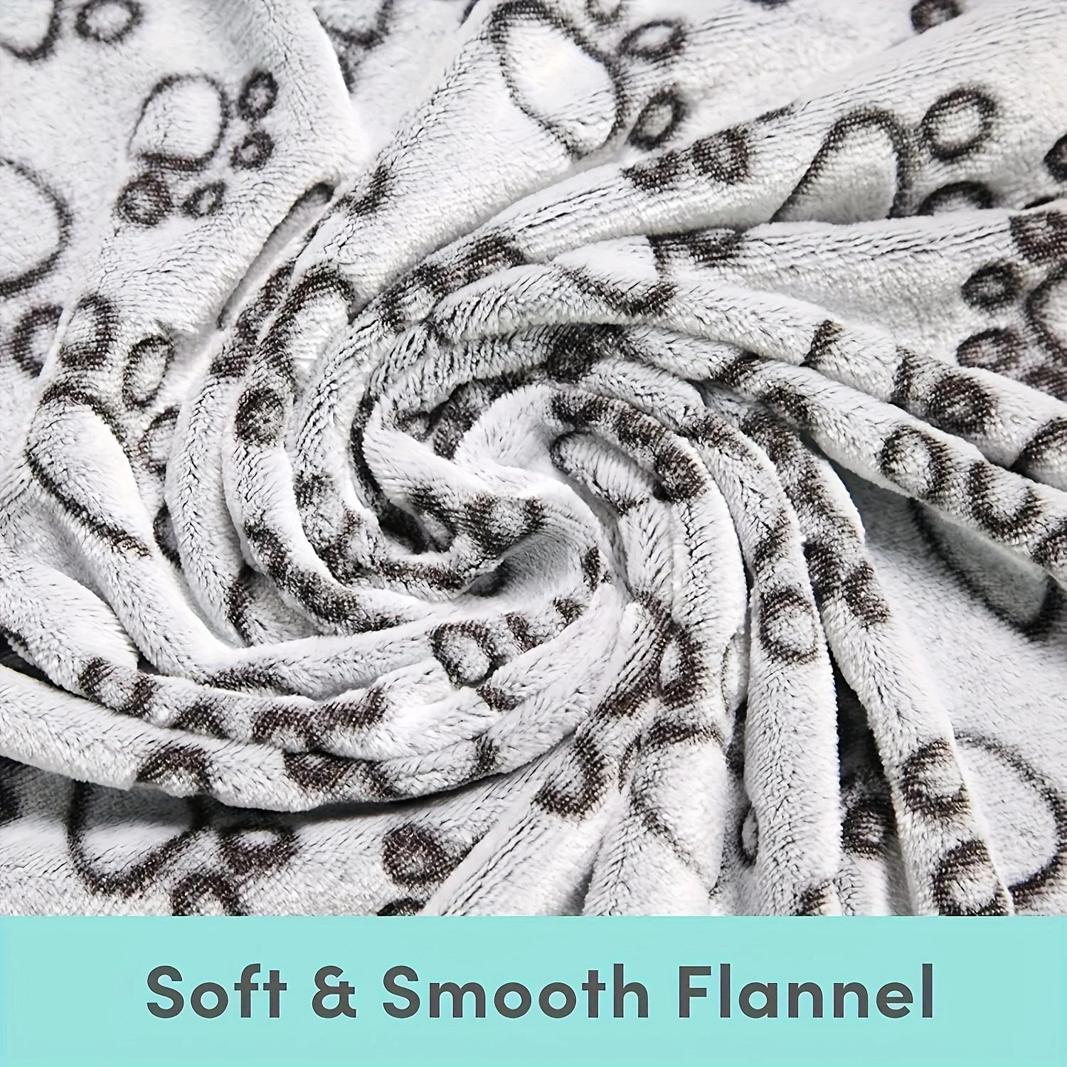 Soft Fluffy Pet Blanket Cute Cartoon Print Warm Comfortable Dog Cat Bed Mat High Quality Pet Sleeping Cover Blanket Pet Supplies