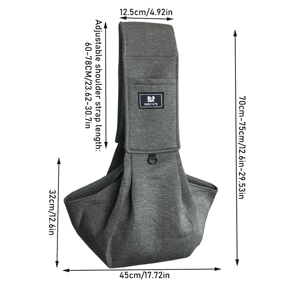 Comfortable Dog Bag Pet Crossbody Shoulder Bag Outdoor Travel Portable Cat Puppy Sling Carrier Bag Pet Carrying Supplies