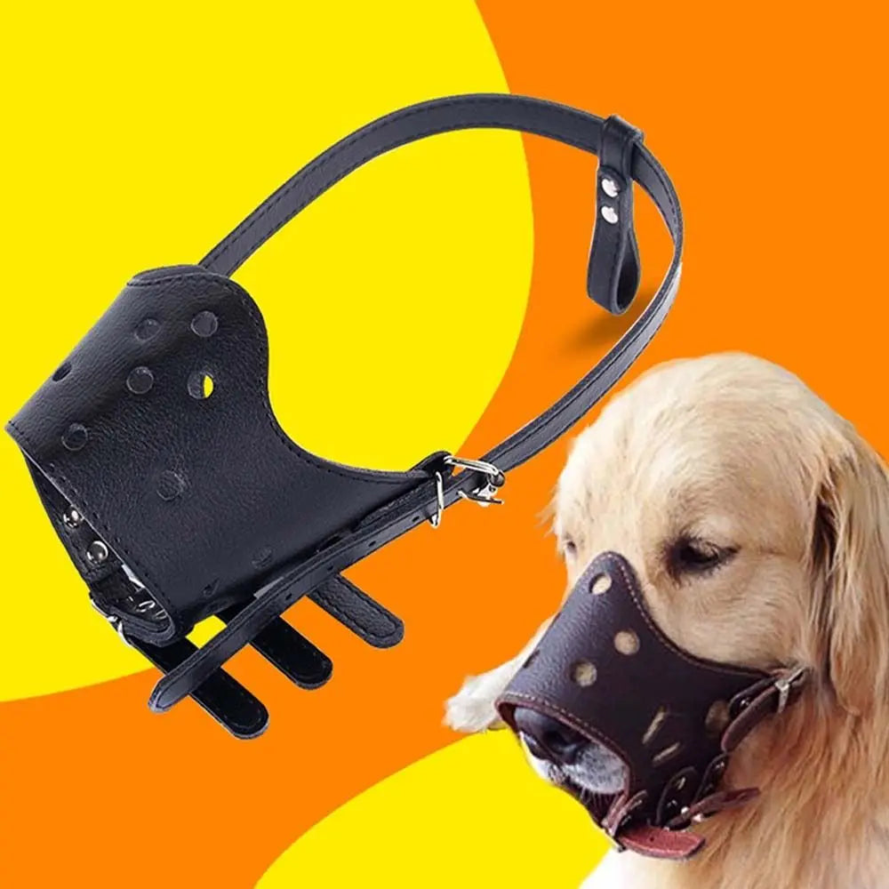 Anti-Biting Secure Anti Bark Chewing For Small Large Dogs Pet Mouth Cover Mouth Mask Dog Muzzle Dog Prevention Supplies