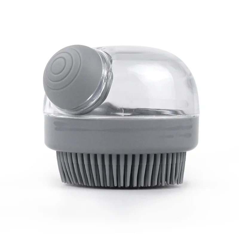 Pet Bathing Brush Soft Silicone Massager Shower Gel Bathing Brush Clean Tools Comb Dog Cat Cleaning Grooming Supplies